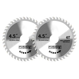 4.5" Angle Grinder Circular Saw Blade 40 Teeth Woodworking Saws Blade Carbide Saw Blade Saw blade for angle grinder 115mm for wood cutting