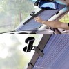 Summer Windshield Shades – Car Front/Rear, Retractable UV Curtains