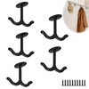 PHMING Pack of 5 Ceiling Hooks Zinc Alloy Ceiling Hooks