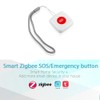 Tuya Zigbee Wireless Remote Call Button SOS/Emergency Button Caregiver Pager