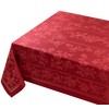 Benson Mills Holiday Elegance Heavyweight Engineered Jacquard Fabric Table Cloth,