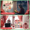 FaCraft Countdown to Christmas Advent Calendar for Kids 2023 Christmas