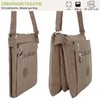 Sporty Shoulder Bag 3 Compartments Large Storage City Bag Travel