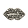 Alpenflüstern Lissy Costume Blouse Brooch, Antique Silver Colour, API077