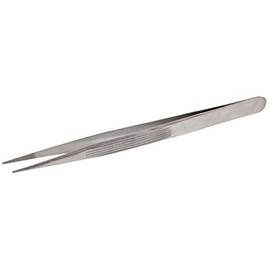 Economy Diamond Tweezers, Stainless Steel, Medium Point | TWZ-701.74