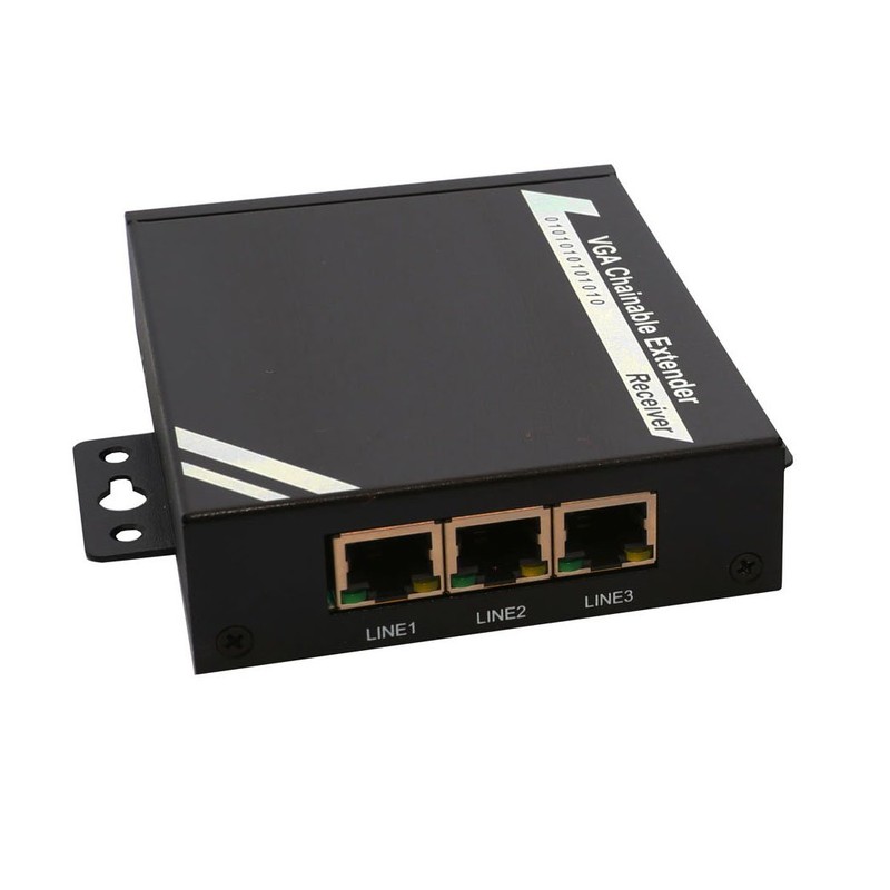 IO Crest VGA Video Audio Extender Receiver 1080P HD Audio