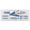 Monteverde Monza 3 Set Crystal Clear Fountain Pen - Blue