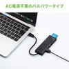 Sanwa Supply USB Hub Type-C Connection (USB 3.1/3.0 x 1