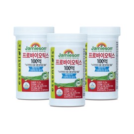 Jamieson Probiotics KRW 10 billion (370mg x 90 capsules x 3 bottles) 9-month supply gift set / 자미에슨 프로바이오틱스 100억 (370mg x 90캡슐 x3병) 9개월분 선물세트