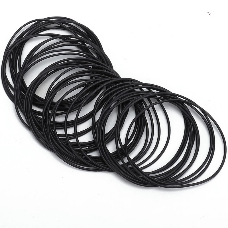 500pcs 0.9mm O Ring Rubber Seal Watch Back Cover Seal