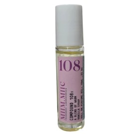 MIIM MIIC Fragrance Laboratories Compound 108 Eau De Parfum .33 Fl Oz Rollerball A Blend of Vanilla Syrup Unboxed Mini