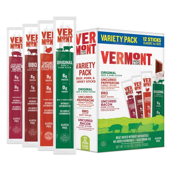 Vermont Smoke & Cure - Mini palillos para carne