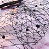 HIWIND Mesh Veil Headband Fascinators Hat 1920s Headpiece for Women