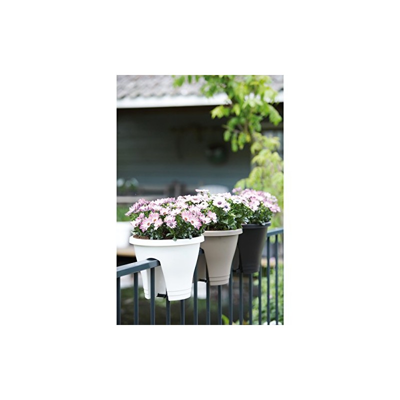 elho Corsica Flower Bridge® White, 30 cm Diameter, 1 Pot