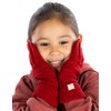 Funky Junque Girls Touchscreen Gloves - Red