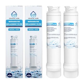 Crystal Pure Water Filter for Westinghouse & Electrolux Fridge EPTWFU01 807946705 WSE6870SA EPTWFU01T WHE6874SA ULX220 EPTWFU01C EWF02 4562222 012505454226 807946701 ACC024 A13402905 2-Pack