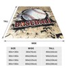 Baseball Blanket Baseball Decor Throw Blanket Baseball Team Gifts for