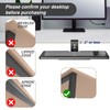 Large Under Desk Rotatable Computer Keyboard and Mouse Tray, Extra