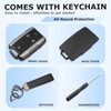CHENZLIN for GMC Chevy Key Fob Cover 4-Button Case Keychain