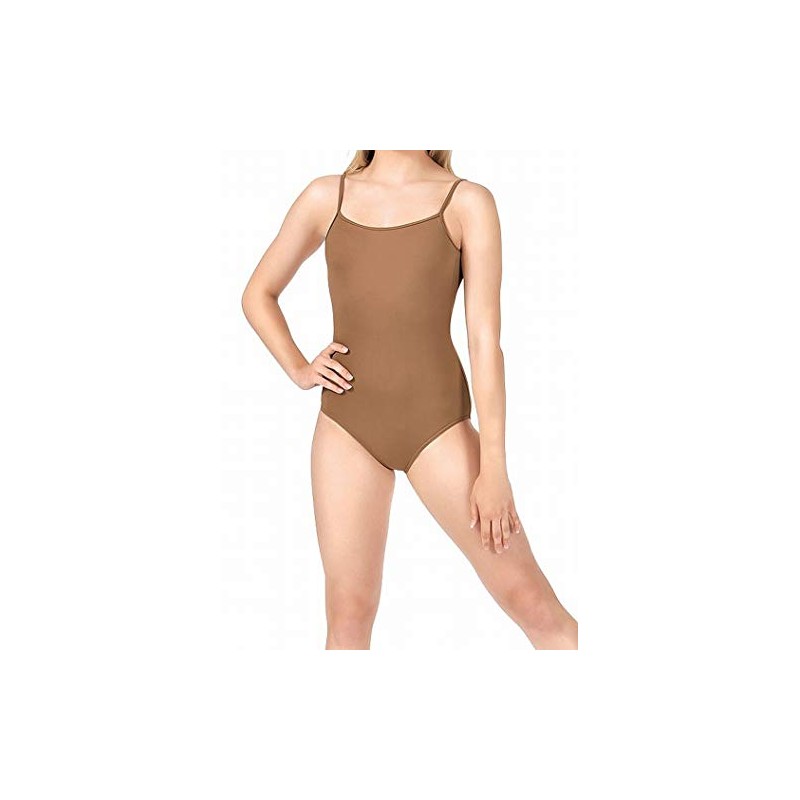 Bloch Dance Women's Nejor Microlux Camisole Jersey, Almond, X-Large