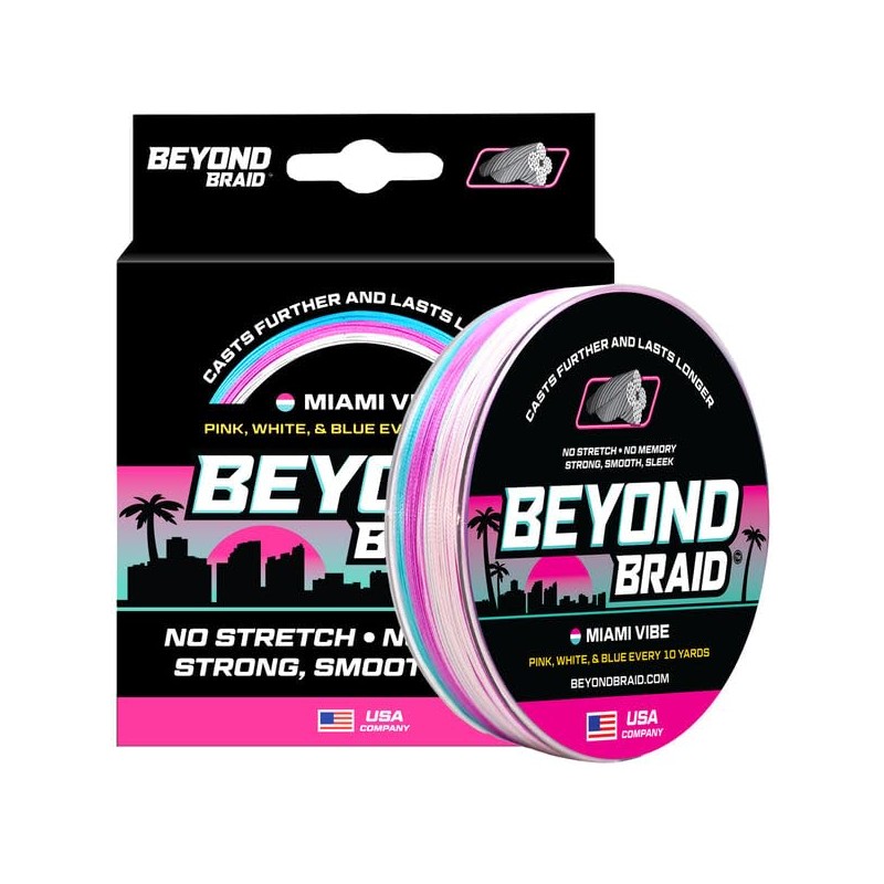 Beyond Braid Miami Vibe 500 Yards 20LB