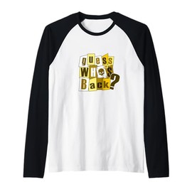 University Varsity-Gold You Thought That I was Finished? Raglan Baseball Tee