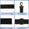 QKURT 2PCS Ski Carrier Straps, Adjustable Ski Shoulder Straps Binding