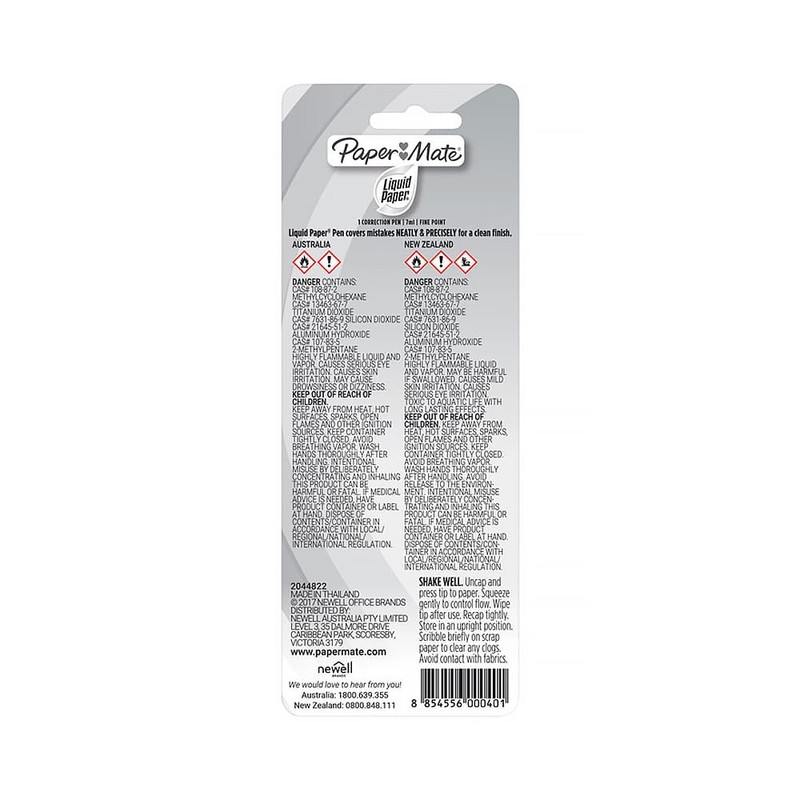 Liquid Paper 7ml Correction Pen 1-pack