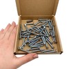 Pack of 50 DIN 7504 P Galvanised Steel 4.8 x