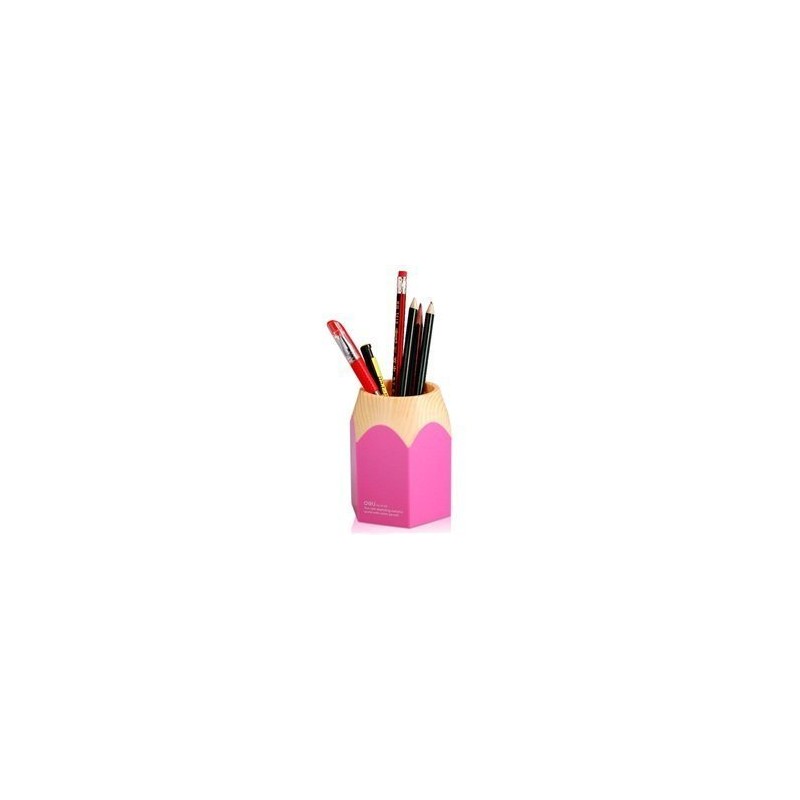 Wisedeal Creative Pencil Tip Design Pen Holder (Pink) (1, Pink)