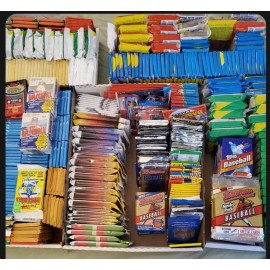 Custom Bundles of Vintage Baseball Cards, Memorabilia and unopened packs. - C