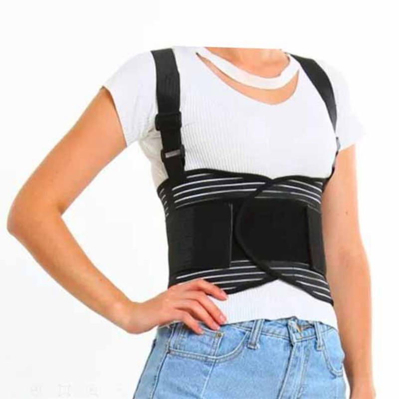 Sports Waist Braces Breathable With Adjustable Belt Sports Lumbar Support