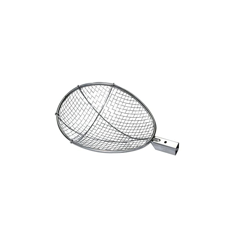 Antimicrobial CORNER Pattern Scoop Net (Head Only) Eggplant Shape Plain