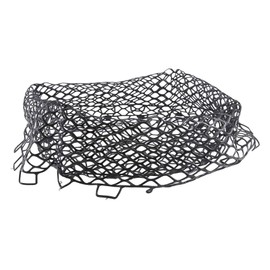 zaqwsx Replacement Fishing Net Wear- Rubber Mesh Fish Catch Multifunctional Dip Net Black 40cm