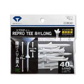 DAIYA GOLF TE-434 Golf Tee, Repro Tee, Long, White