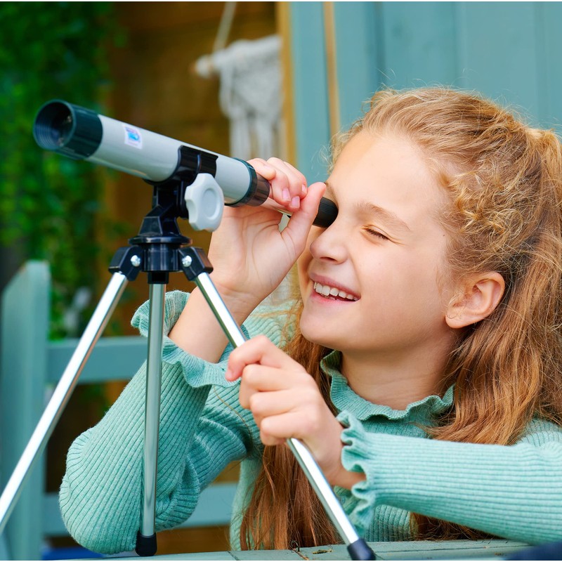 Science Mad 30mm Telescope For Kids - Fun and Easy