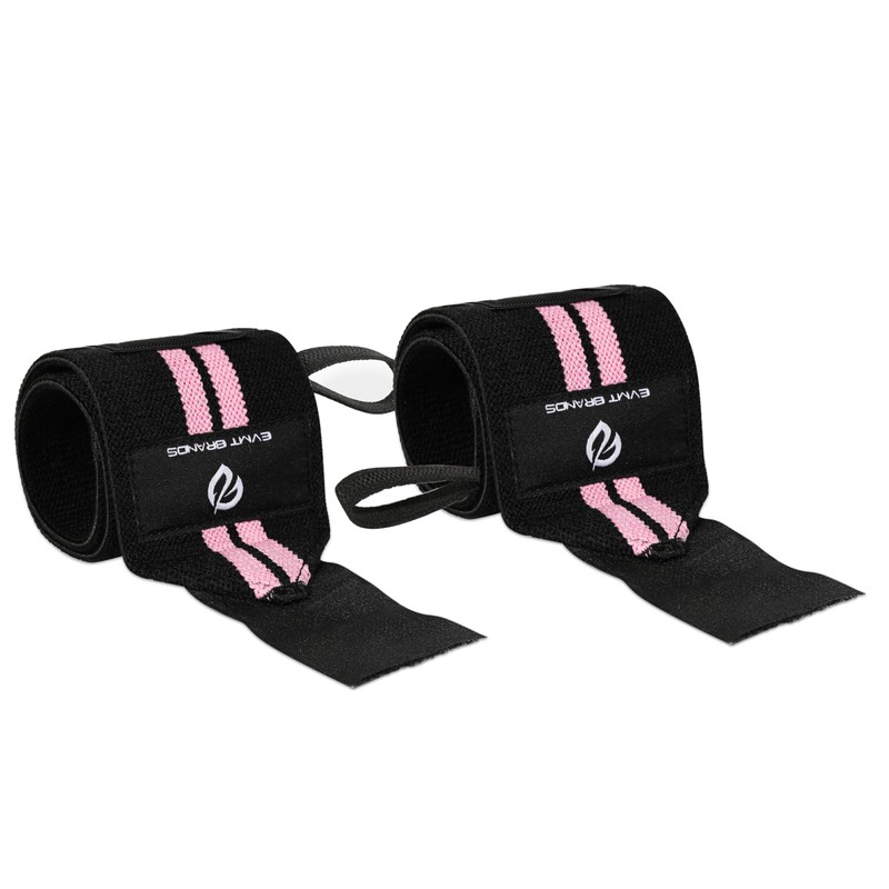 EVMT Premium Weightlifting Wrist Wraps 20" - Durable Wrist Straps