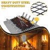 Powrocket 2 Pack Fireplace Grate Ember Retainer 16 x 10