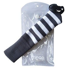 Hirota Golf MGUTHC-2019 UT Cover, White/Gray, Mega Golf, Socks, Knit