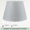 Wogati® Lampshade, Various Sizes and Colours, Colour: Beige / Size: