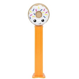 PEZ Donut Candy Dispenser - Donut Pez Dispenser | Pez Candy Dispenser with Candy Refills | Donut Party Favor, Grab Bags