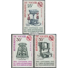 niger 99-101 (complete.issue.) unmounted mint/never hinged ** MNH 1965 International Telecommunication Union (Stamps for collectors)