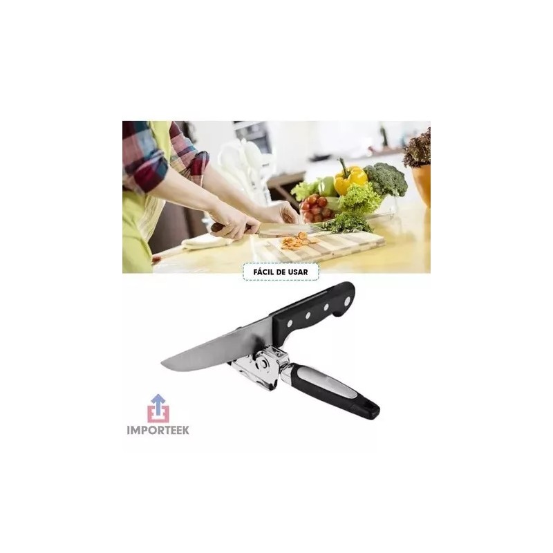 Total Supplier Afilador Cuchillos Cocina Profesional Chef Portatil Manual