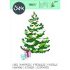 Sizzix Thinlits Die Set 8PK - Layered Christmas Tree, 664712