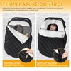 Ivywind Winter Baby Car Seat Cover, Warm Carseat Cover with