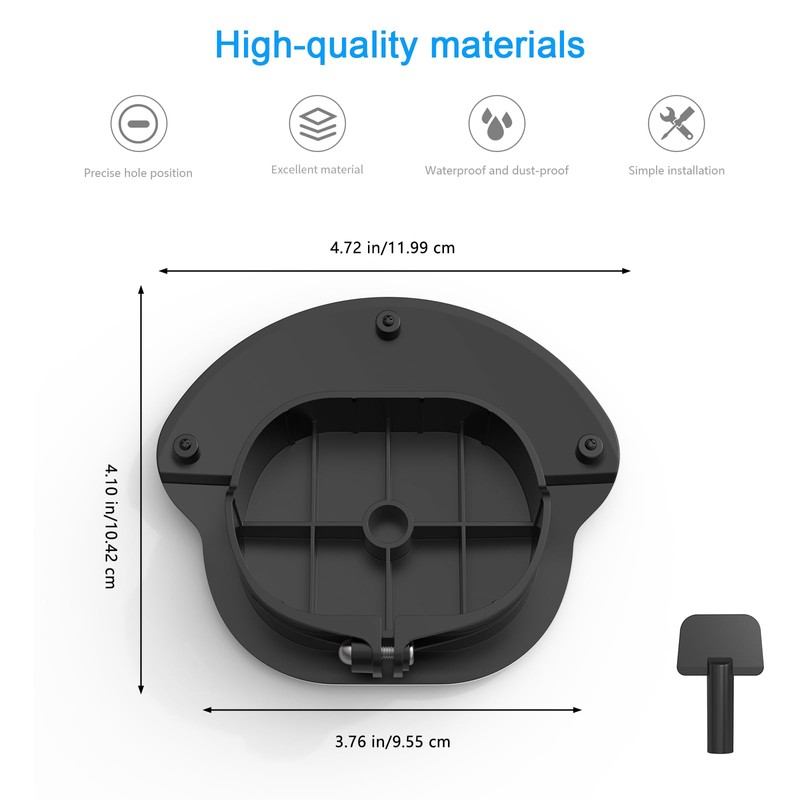 OkeMeeo Rain Cover Sun Shade for R-ing Floodlight Cam Wired