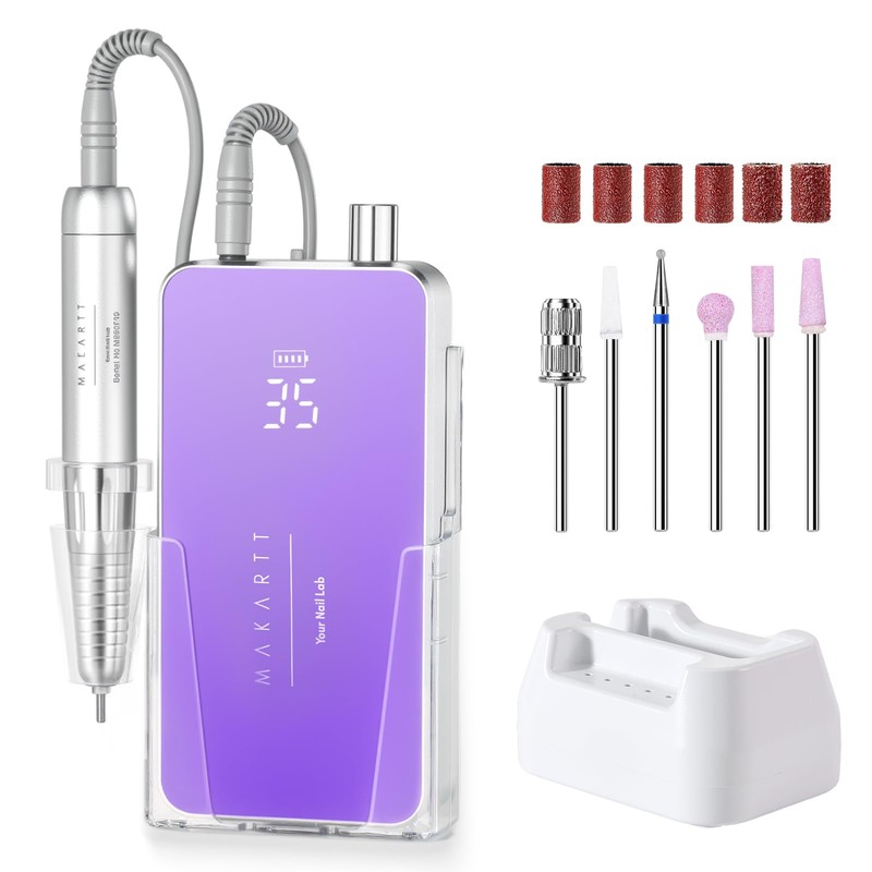 Makartt Professional Nail Drill - 35000RPM Electric Nail File with
