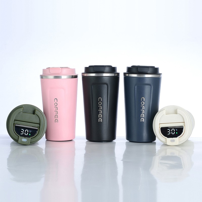 Vacuum Insulated Cup Intelligent Temperature Display Smart Coffee Cup Stainless