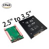 Ruaeoda SSD Mounting Bracket 2.5 to 3.5 Adapter 2 Pack,SSD