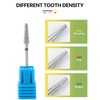 Nail Drill Bits, 3pcs Professional Russian Style Manicure Pedicure Remover